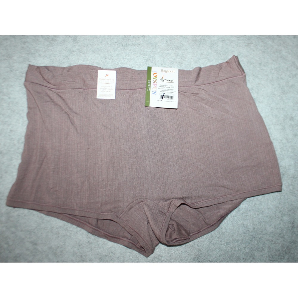 Women's Joyspun Boyshort underwear size XL (16-18) mauve